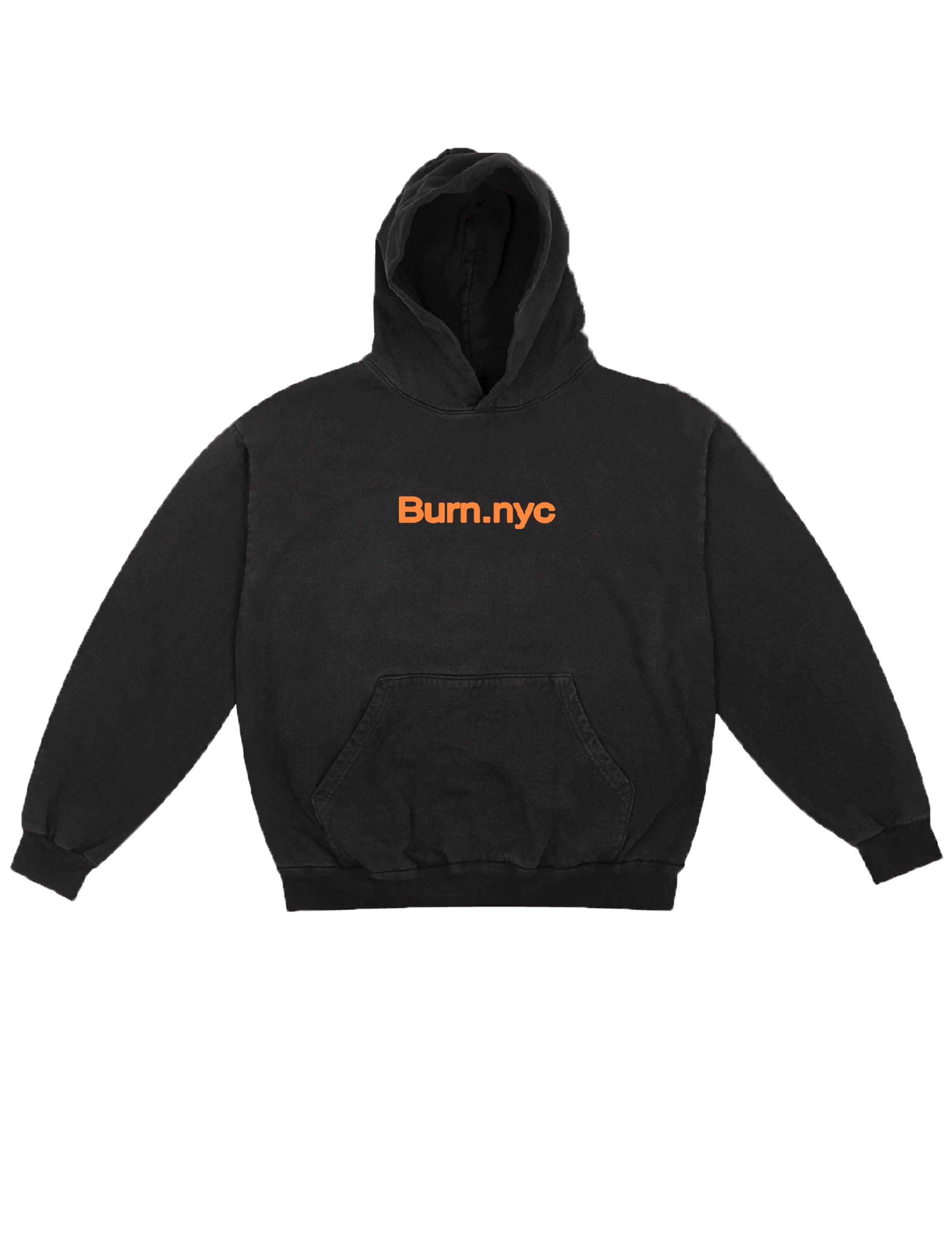 Hoodie Black/Orange